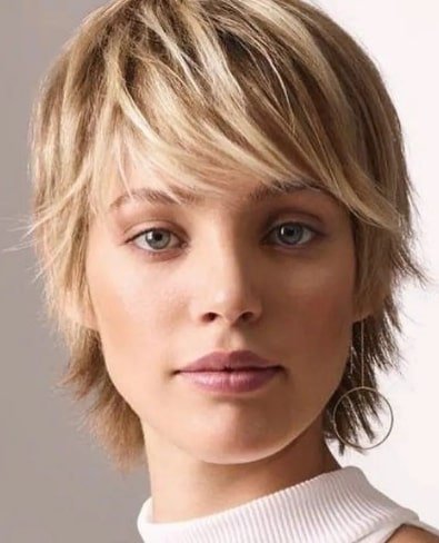 Espresso Short Blonde Hairstyle