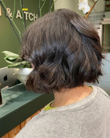 Messy and Choppy Bob Haircut