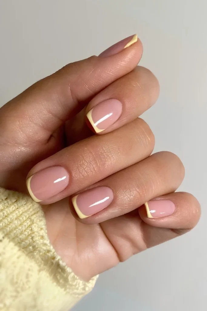 Micro butter yellow French mani.jpg