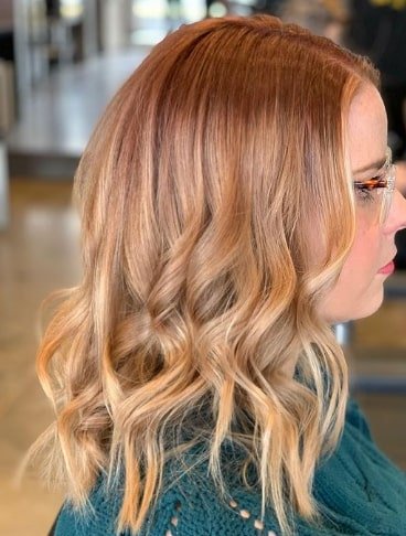 Ombre Short Blonde Hairstyle