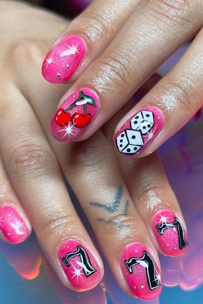 Pink Glitter Slots
