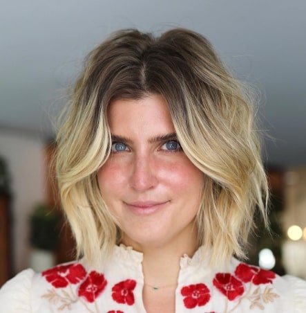 Pretty Short Blonde Hairstyle