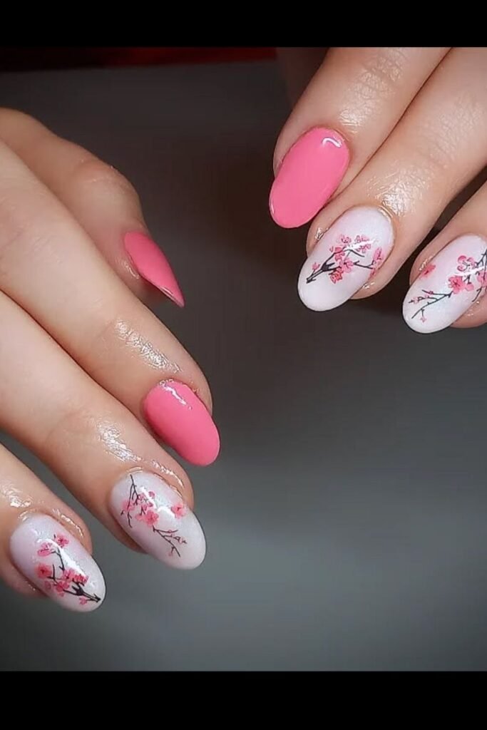 Sakura Blush Nails