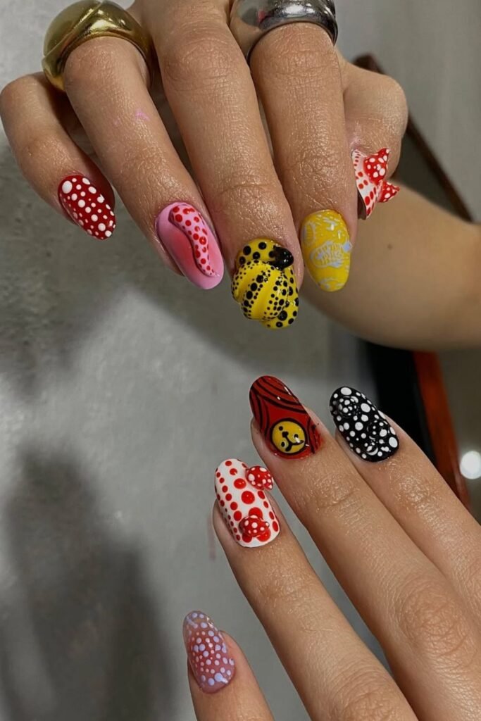 Yayoi Kusama Inspired Dots