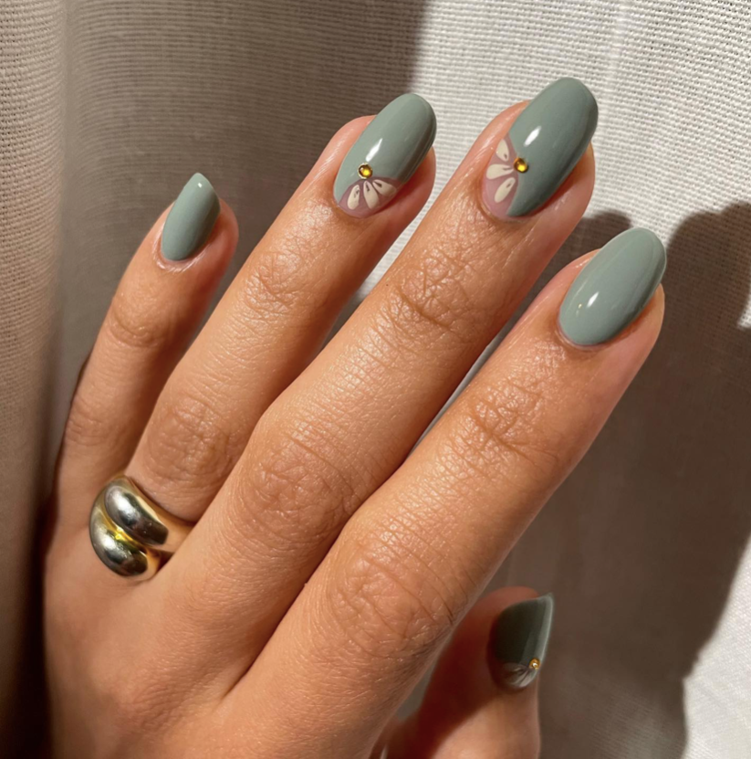Bold Sage Florals