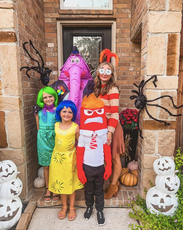 Inside Out Family Costume