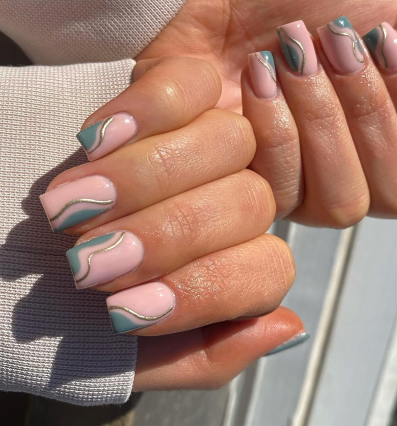 Modern Sage Swirls