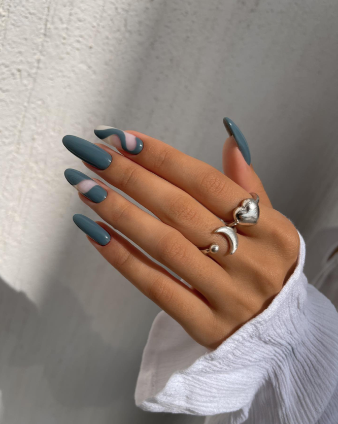 Perfect Grey Nails