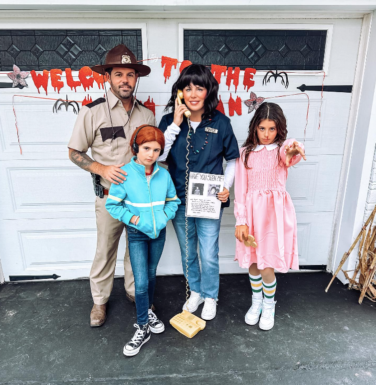 Stranger Things Family Halloween Costumes