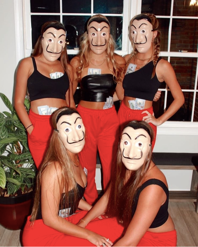 Money Heist Group Halloween Costumes