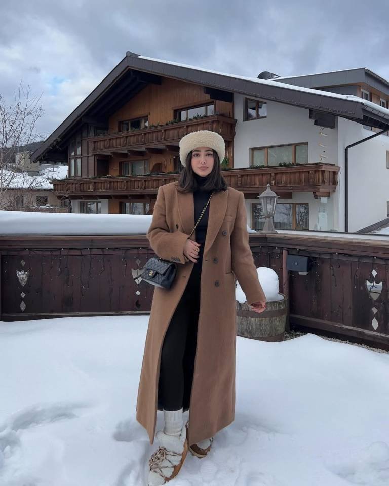 Plush Trench Coat With Cozy Layers