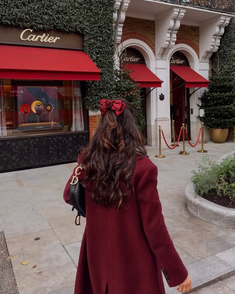 Scarlet Rose Holiday Waves