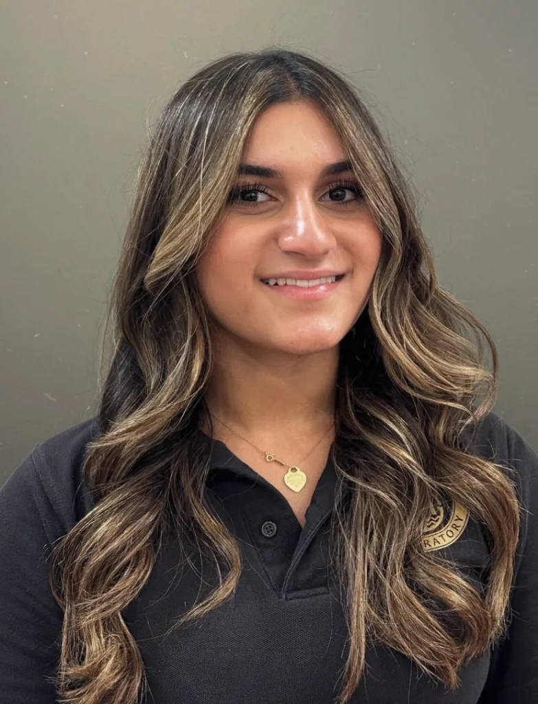 Golden Caramel Highlights on Brunette Hair