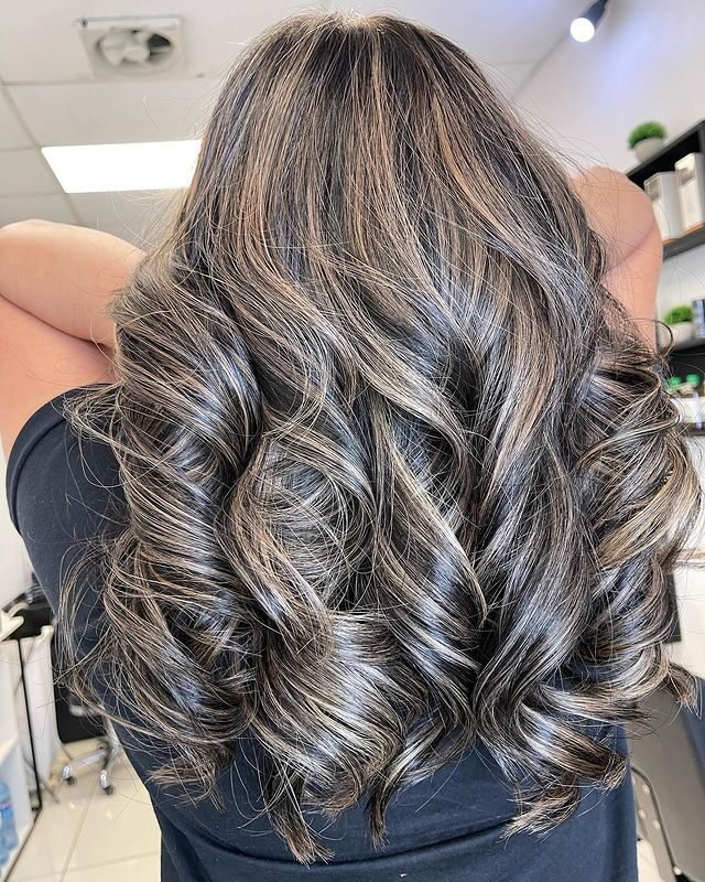 Light Ash Blonde Babylights