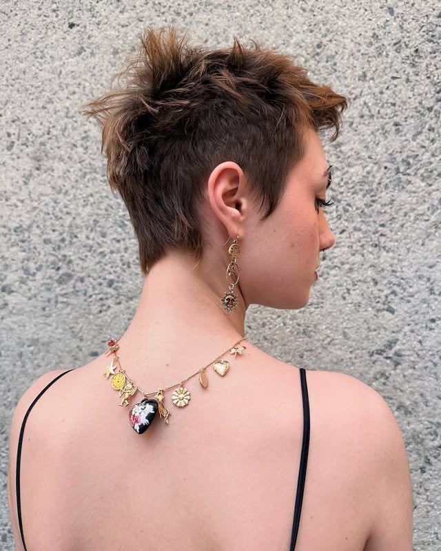 Mohawk Pixie Cut