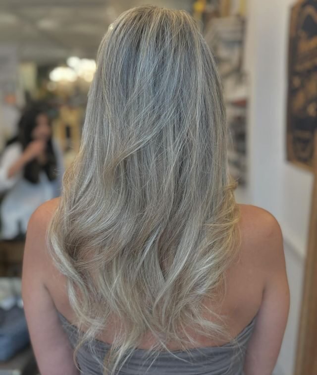 Platinum Blonde Highlights