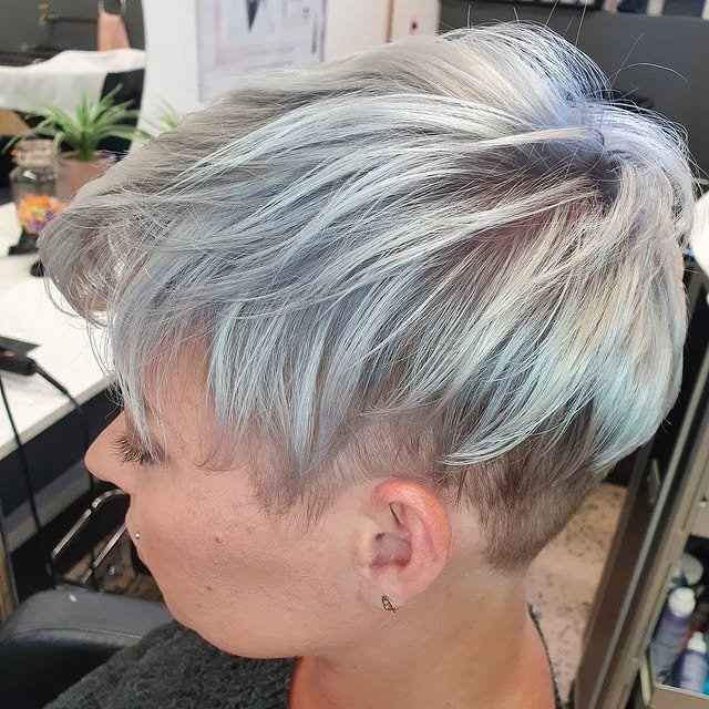 Shadow Root Pixie Cut