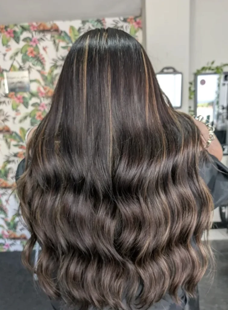 Warm Brown Hair with Soft Dimension