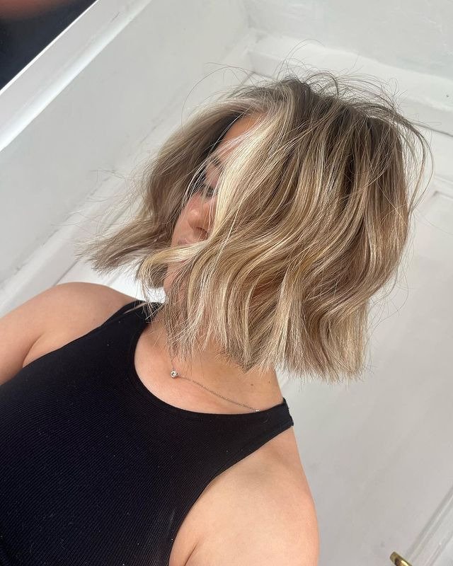 Choppy Wavy Bob